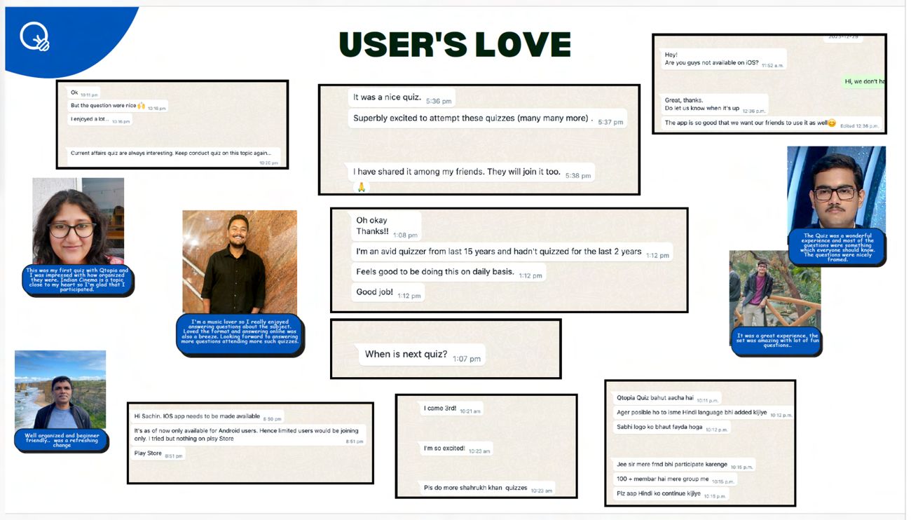 User Love